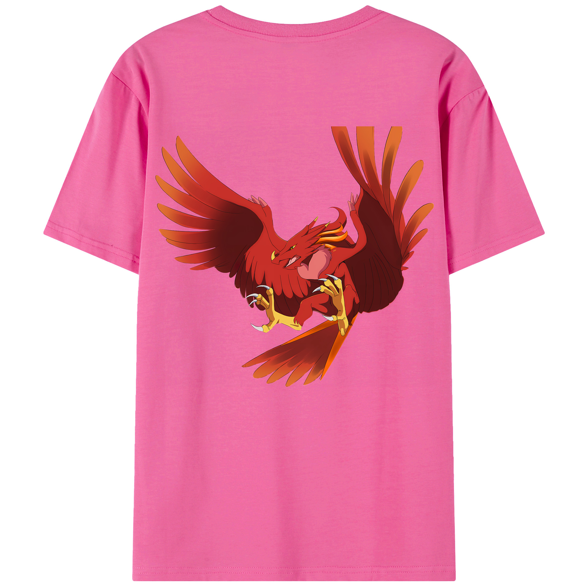 （画像用） Digimon デジタルモンスター/デジモン レディース半袖Tシャツ(バックプリント)